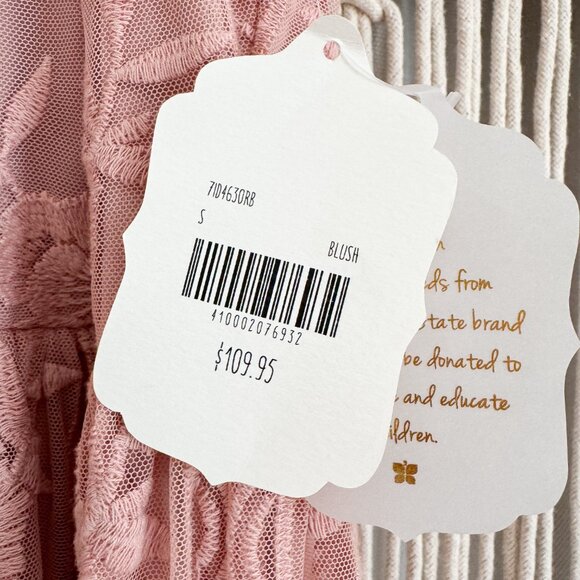 Altar’d State Blush Halter Maxi Dress NWT Size Small - Picture 5 of 7